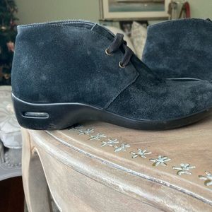 Cole Haan suede waterproof booties